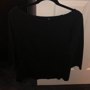 New York and Company wide neckline shirt